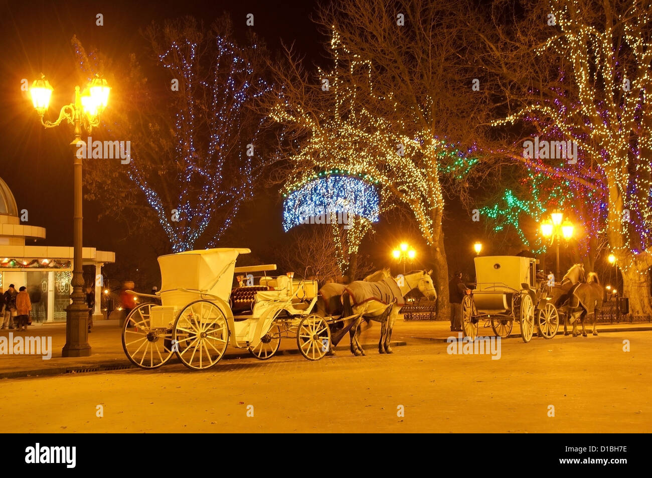 Christmas in Odessa, Ukraine, Eastern Europe Stock Photo Alamy