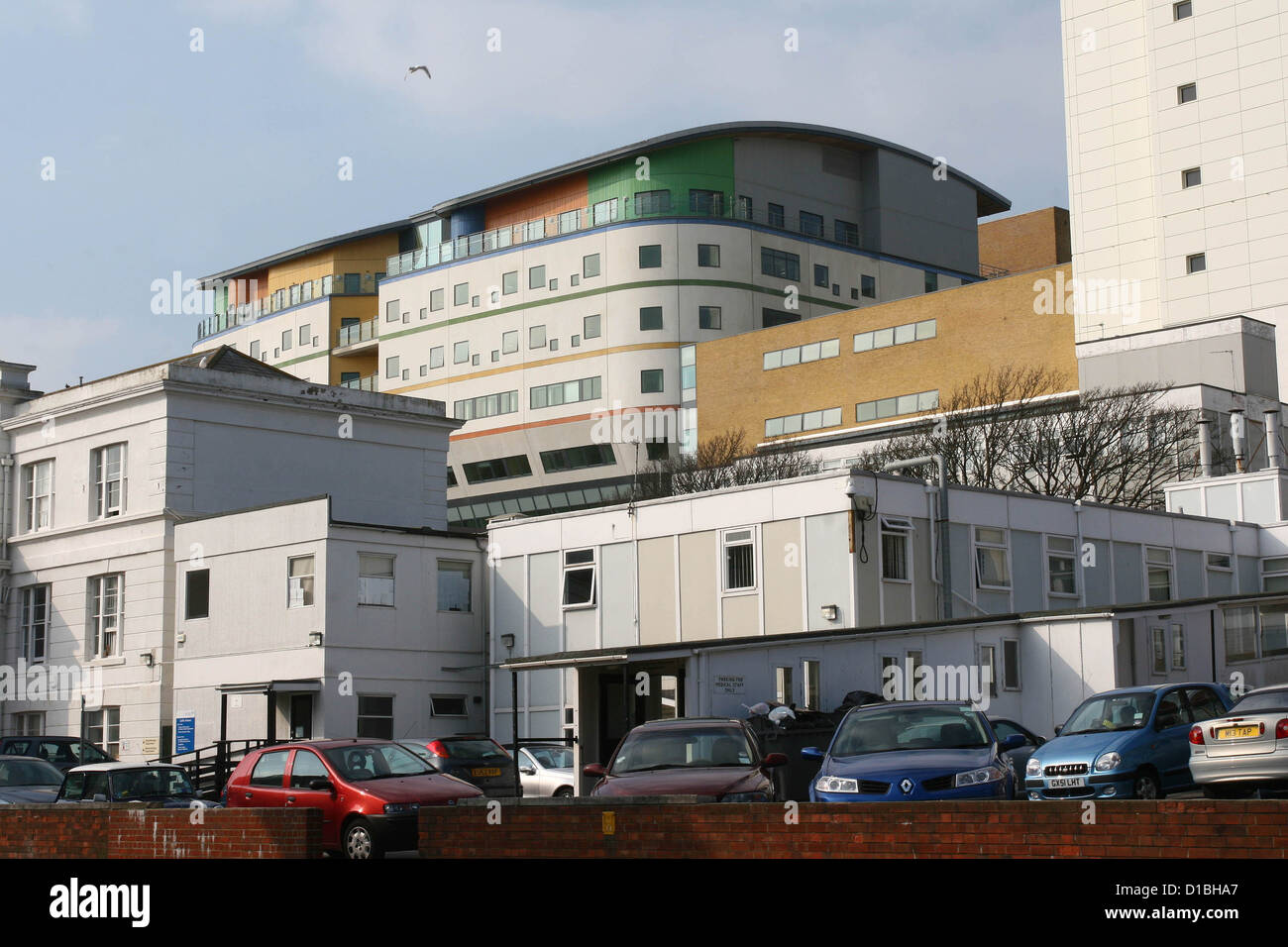 The new Royal Alexandra Children's Hospital Brighton which is on the Royal Sussex County Hospital campus. Stock Photo