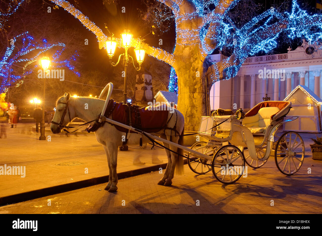 Christmas in Odessa, Ukraine, Eastern Europe Stock Photo Alamy