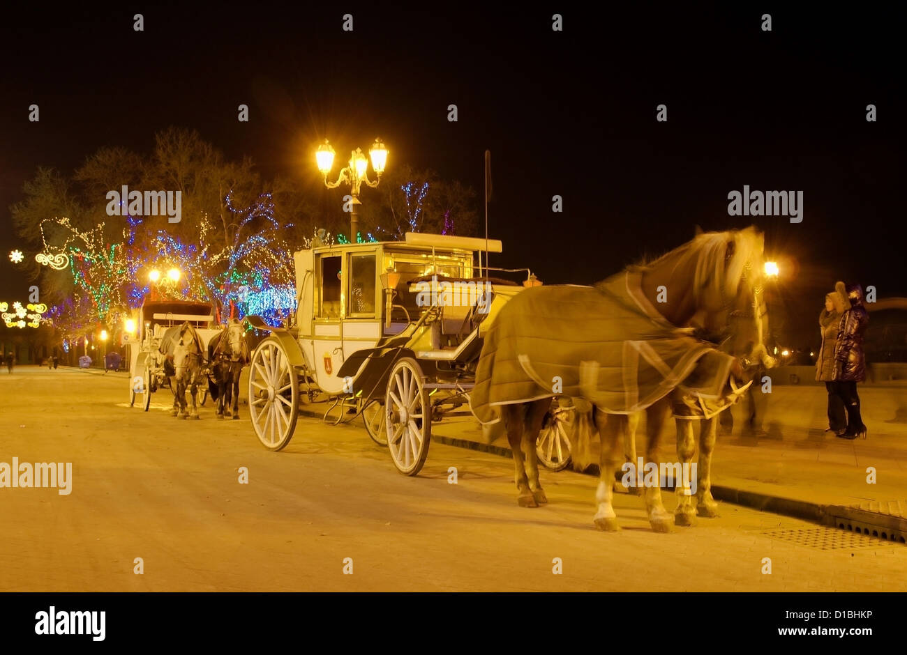 Christmas in Odessa, Ukraine, Eastern Europe Stock Photo Alamy