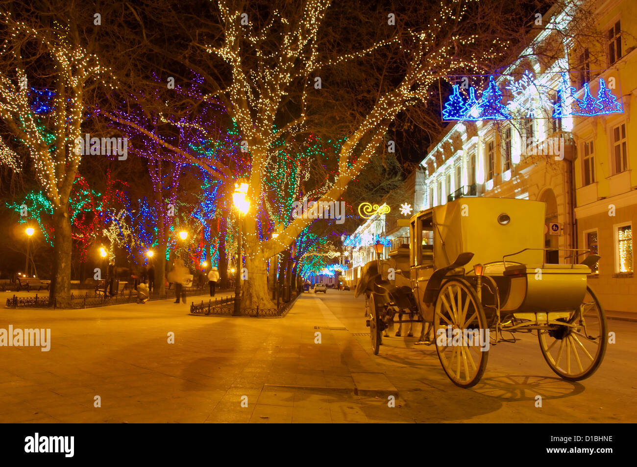 Christmas in Odessa, Ukraine, Eastern Europe Stock Photo Alamy