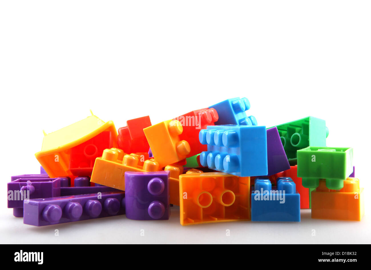 lego color block Stock Photo