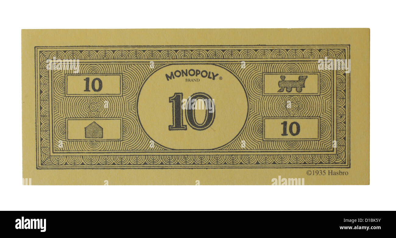 10 Monopoly Dollars - Royaume-Uni – Numista