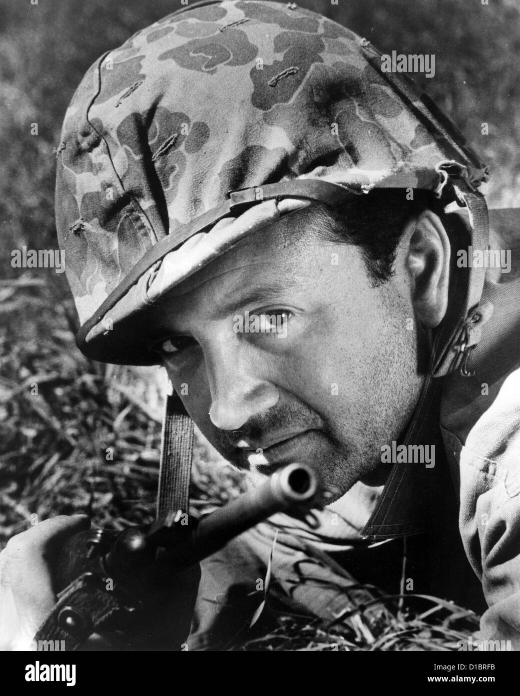 VIC DAMONE  US singer/actor as Corporal Pete Lewis  in  1960 film 'Hell To Eternity' Stock Photo