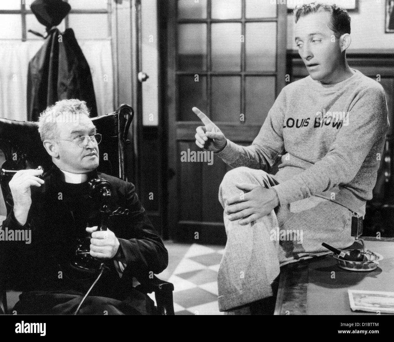 Going My Way 1944 Paramount Film With Bing Crosby At Right And Barry Fitzgerald Stock Photo Alamy