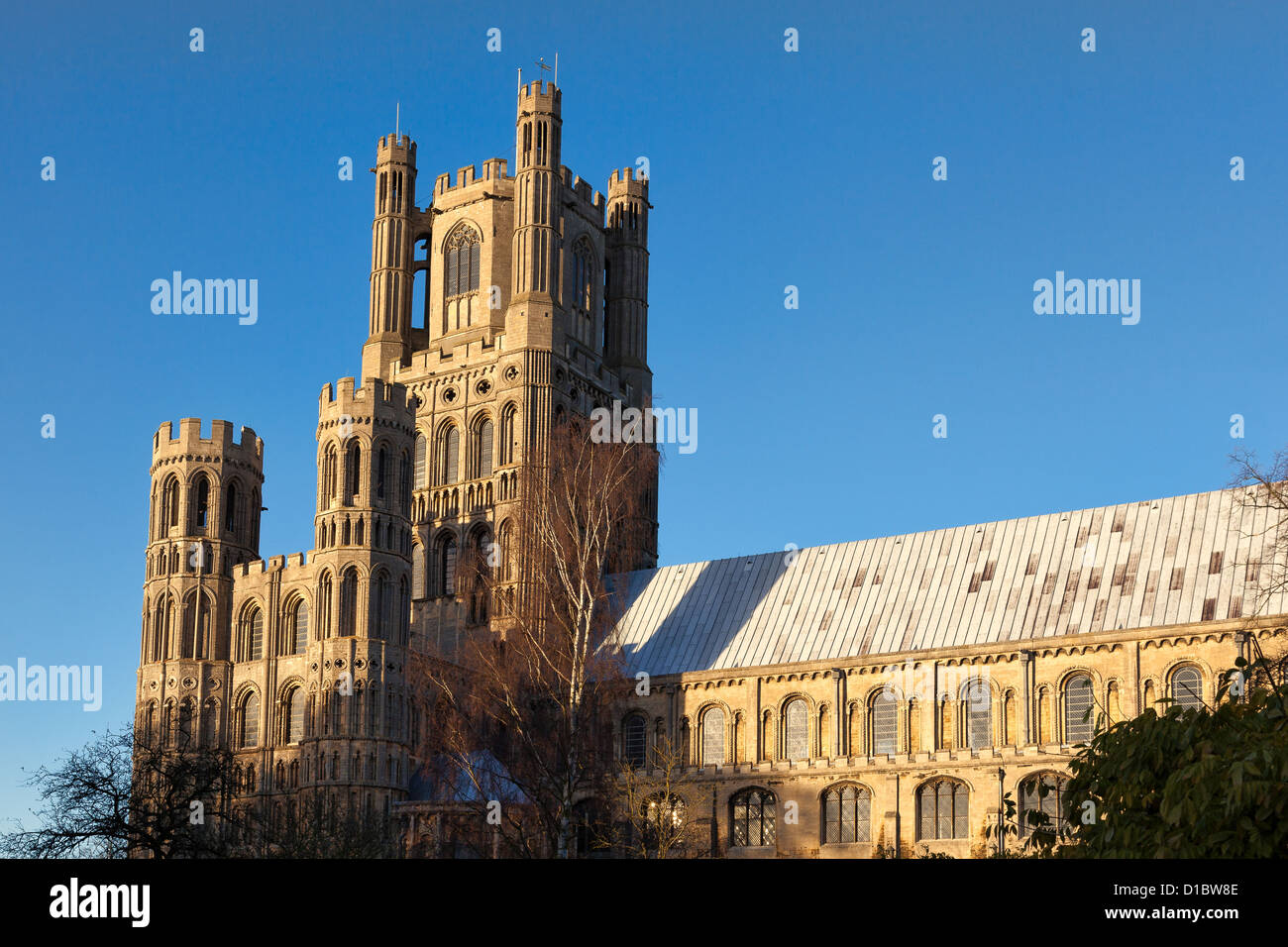 Exterior view of Ely Cathedral Stock Photo - Alamy