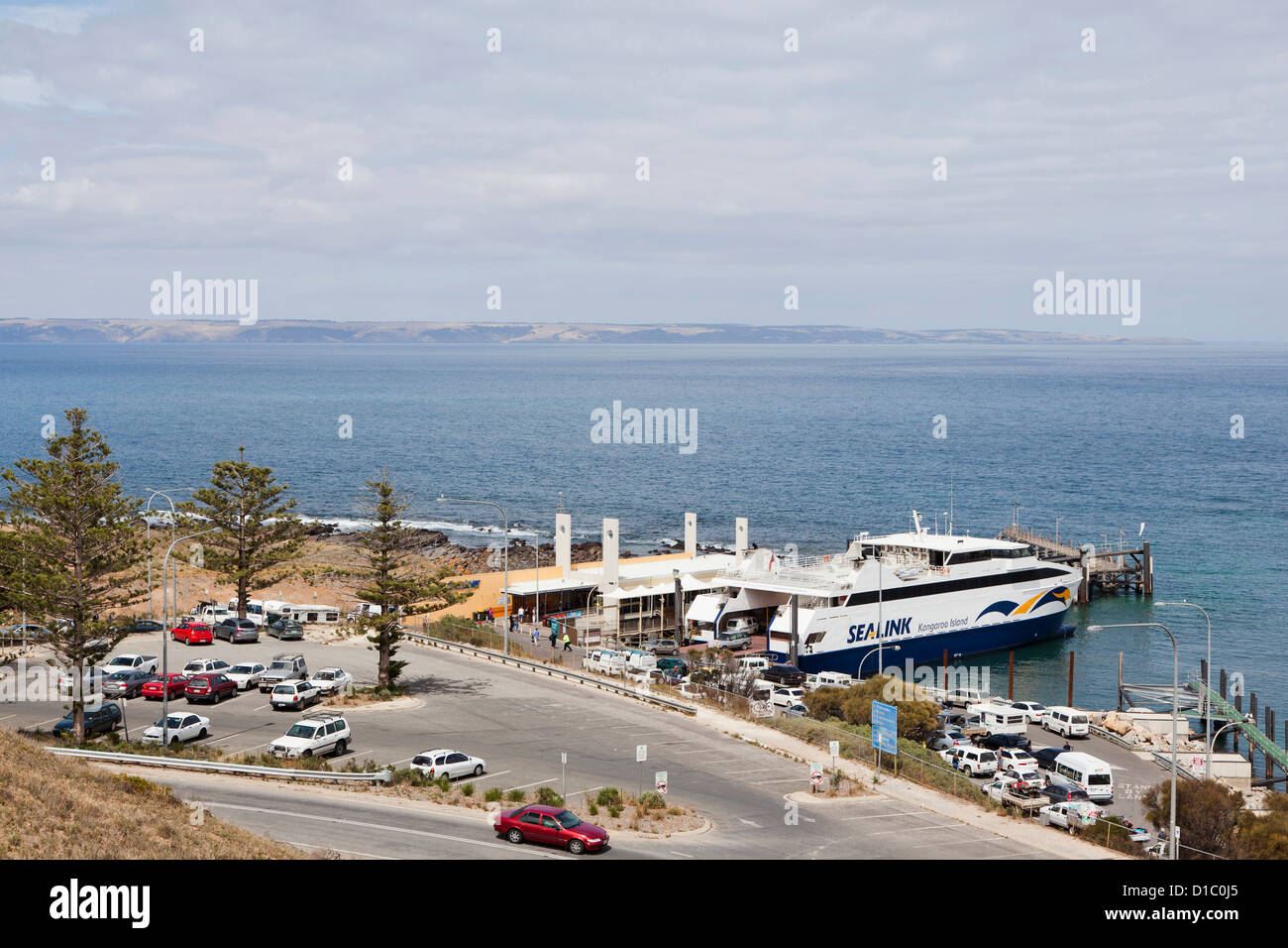 The ferry to Kangaroo island, the third largest island in Australia. Australia, South Australia