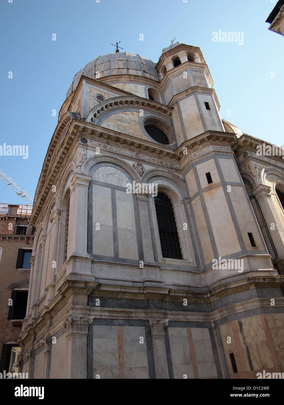 Venice Santa Maria dei Miracoli Stock Photo Alamy