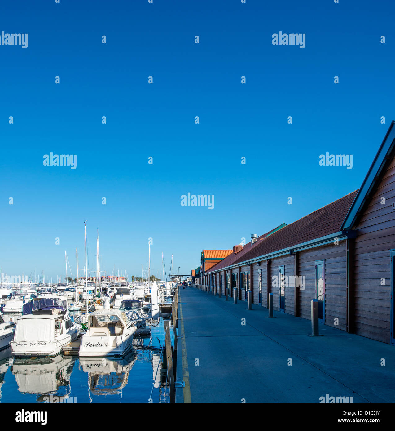 Hillarys Boat Harbour Perth Western Australia Stock Photo Alamy