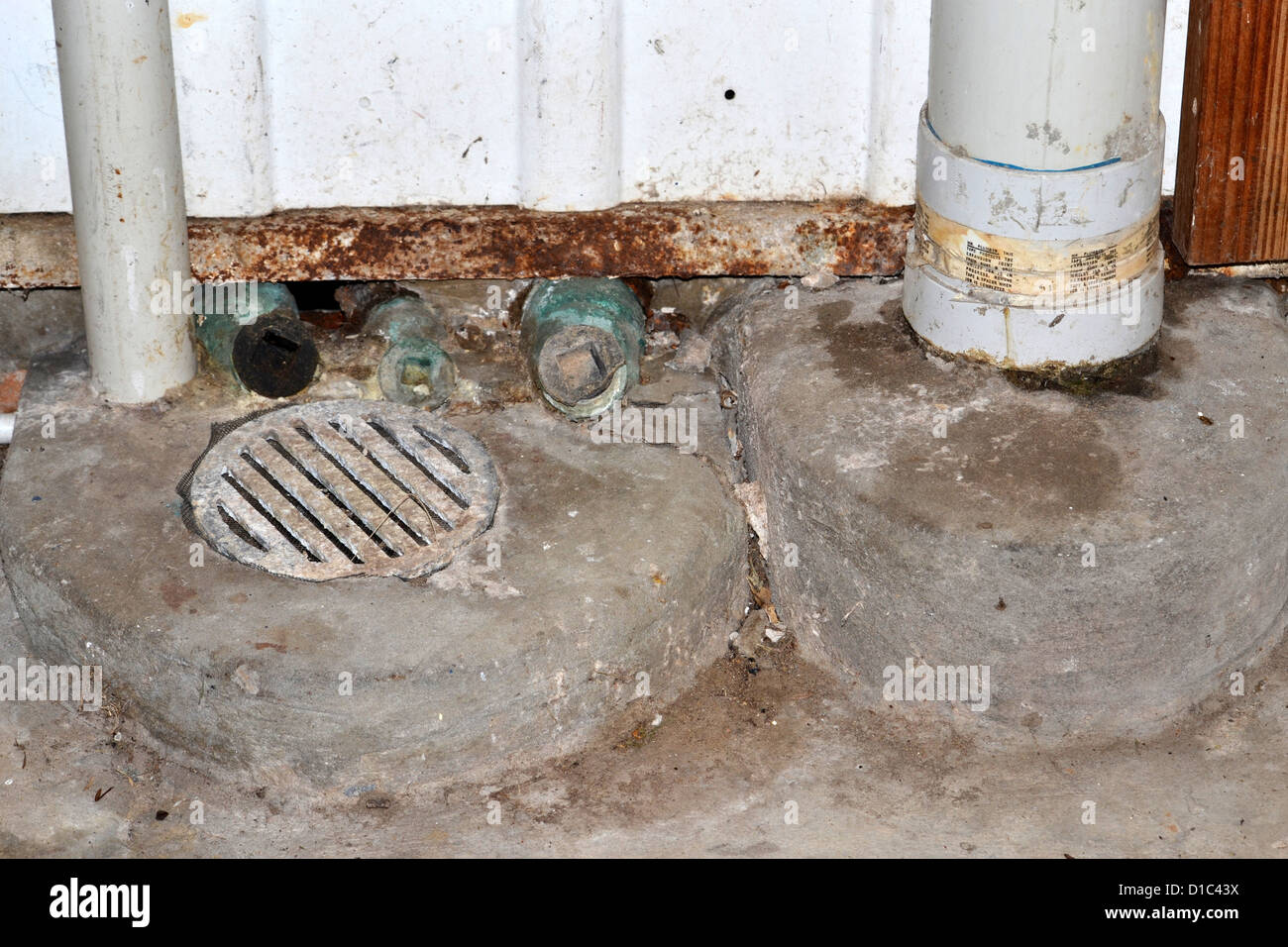 Old rusty drain pipe Stock Photo Alamy
