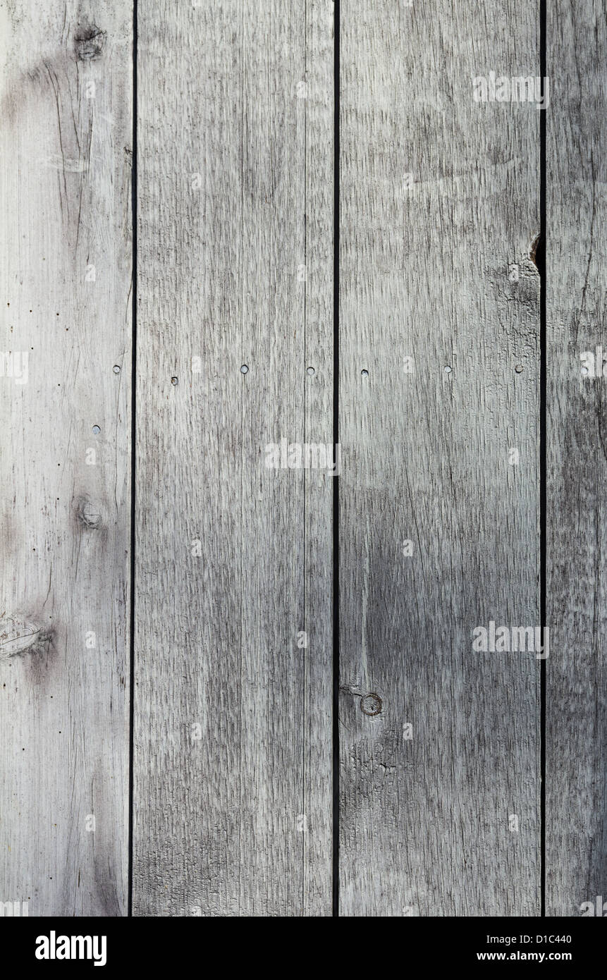 Background of gray wooden planks Stock Photo