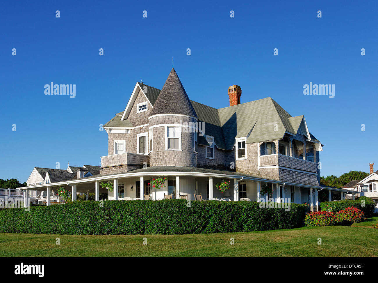 Oak Bluffs, Martha's Vineyard, Massachusetts, USA Stock Photo Alamy