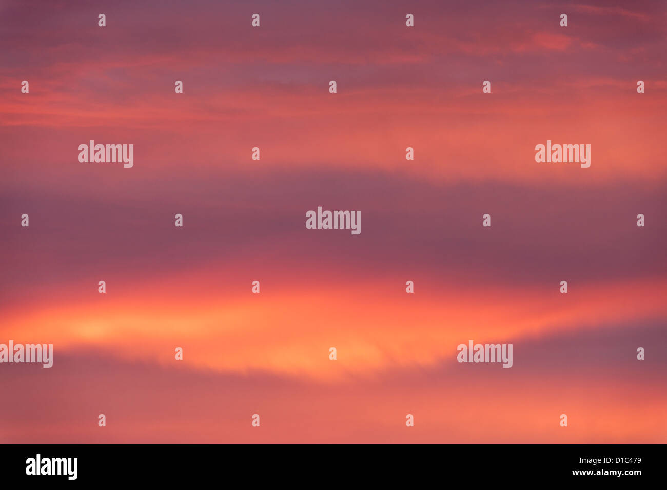 Sunset sky and clouds Stock Photo - Alamy