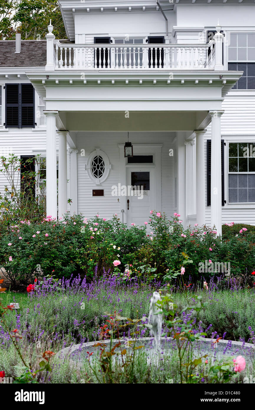 Dr. Daniel Fisher House, Edgartown, Martha's Vineyard, Massachusetts, USA Stock Photo