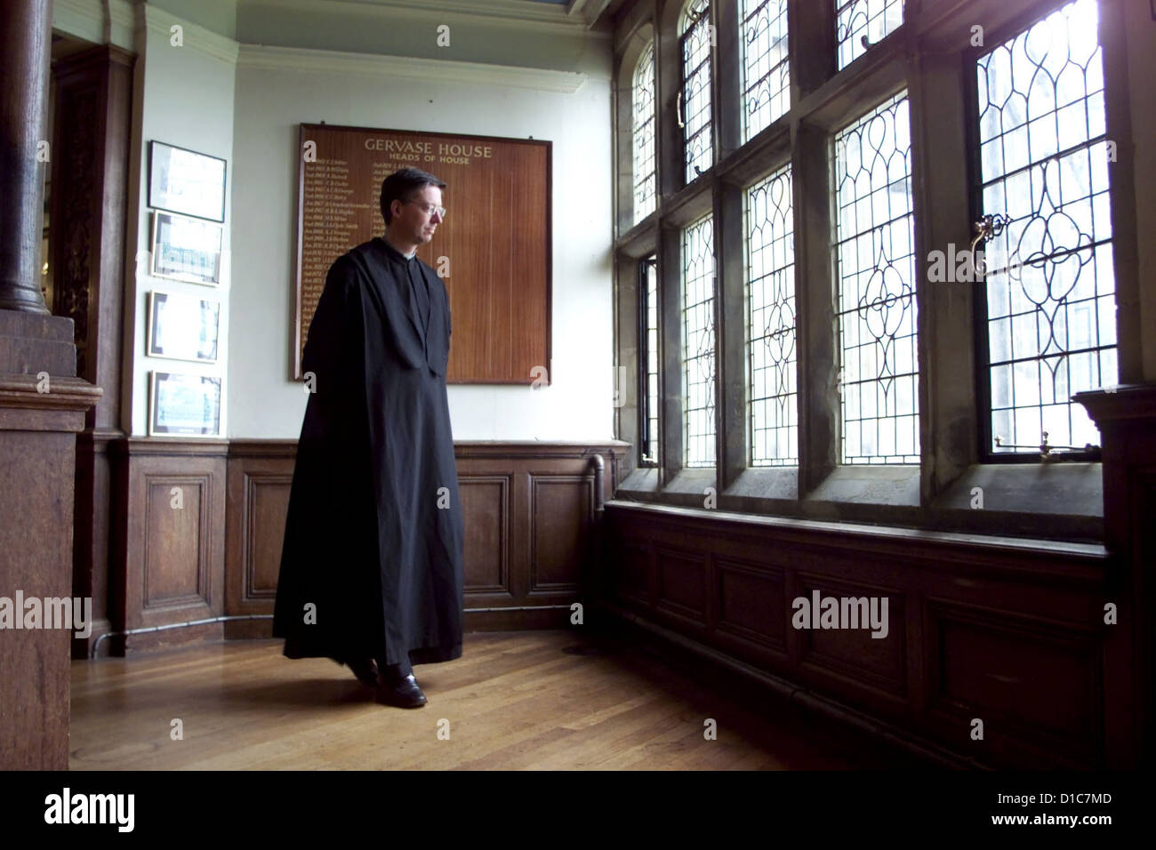 Mark Barrett a monk and teacher at Worth Abbey School near Turners Hill ...