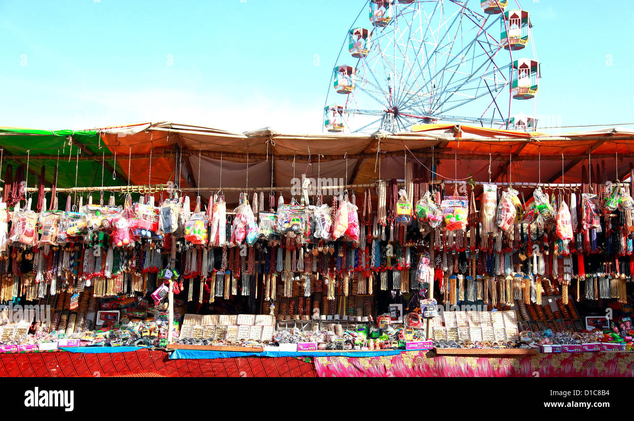 Indian Traditional Market Stock Photo