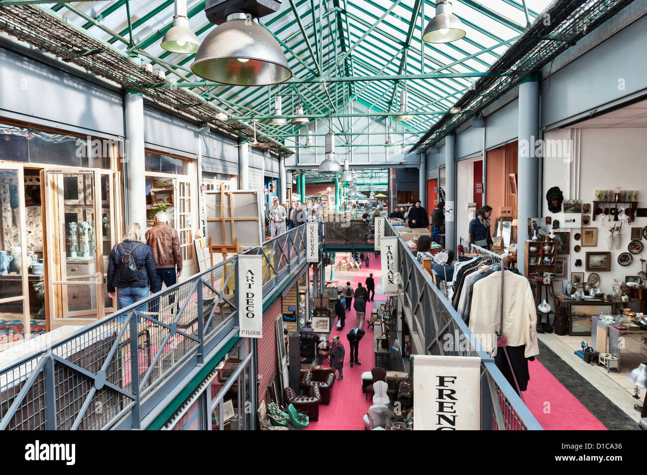Saint ouen flea market in paris hi-res stock photography and images - Alamy