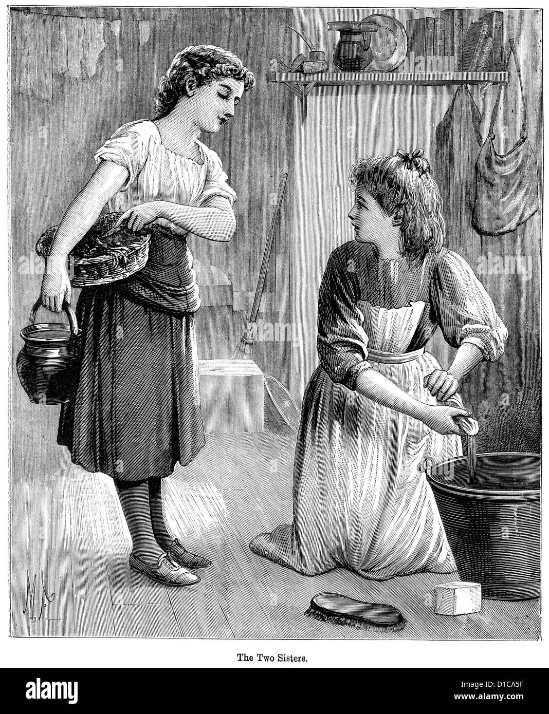 Servants Victorian High Resolution Stock Photography and Images Alamy
