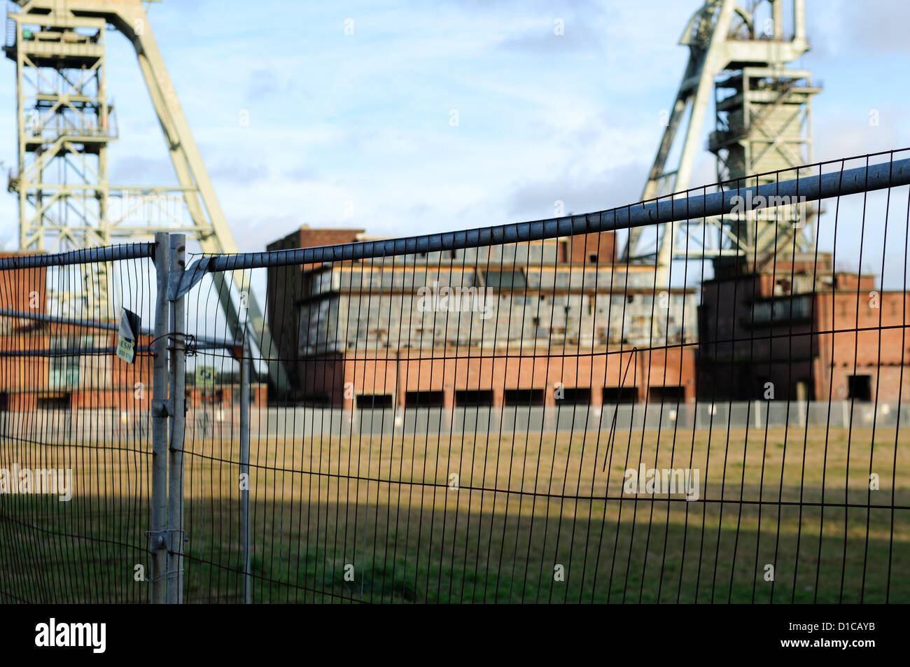 Clipstone Colliery, Notts, UK. 15th December 2012. The colliery which