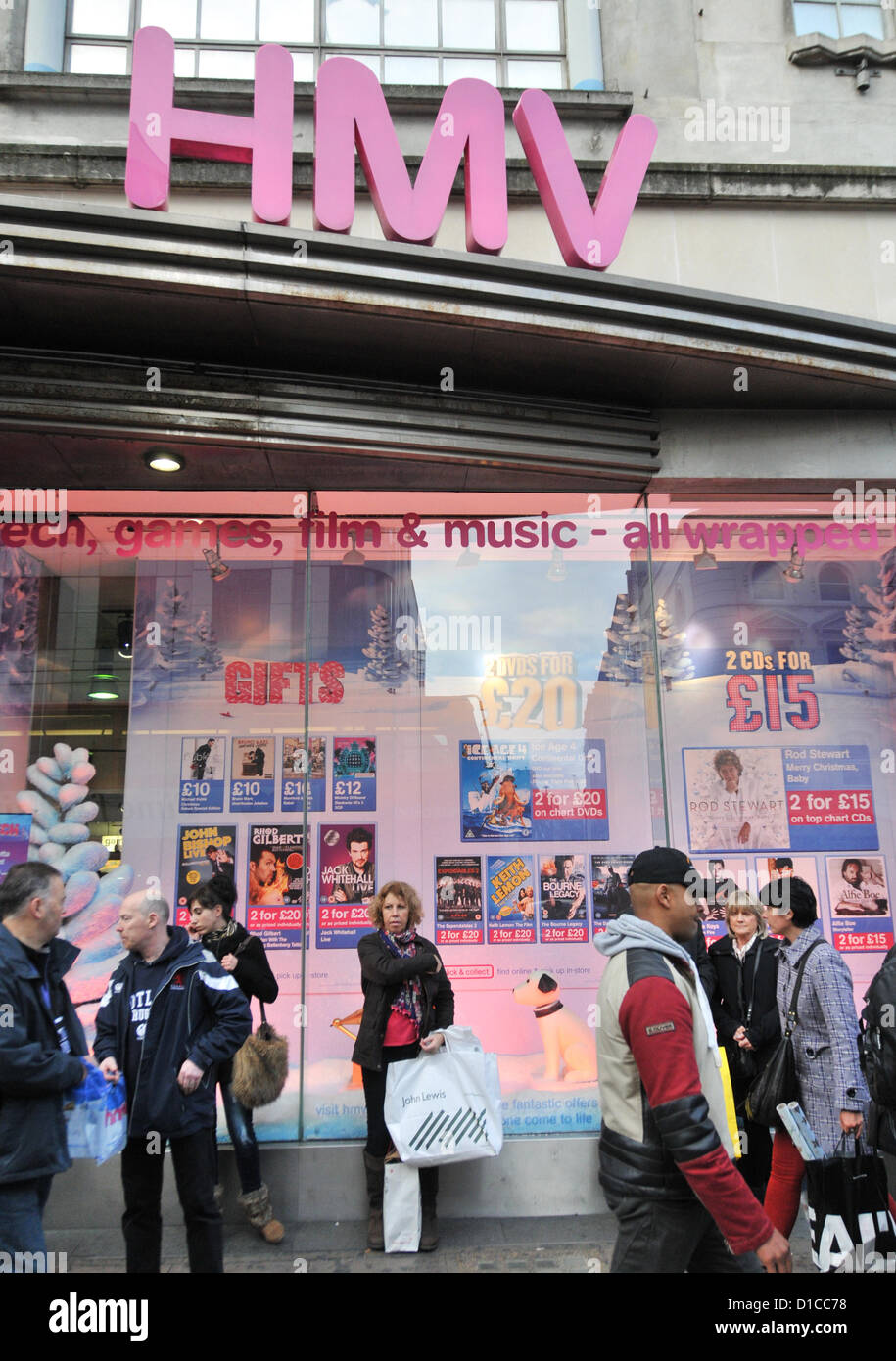 At hmv oxford circus hi-res stock photography and images - Alamy