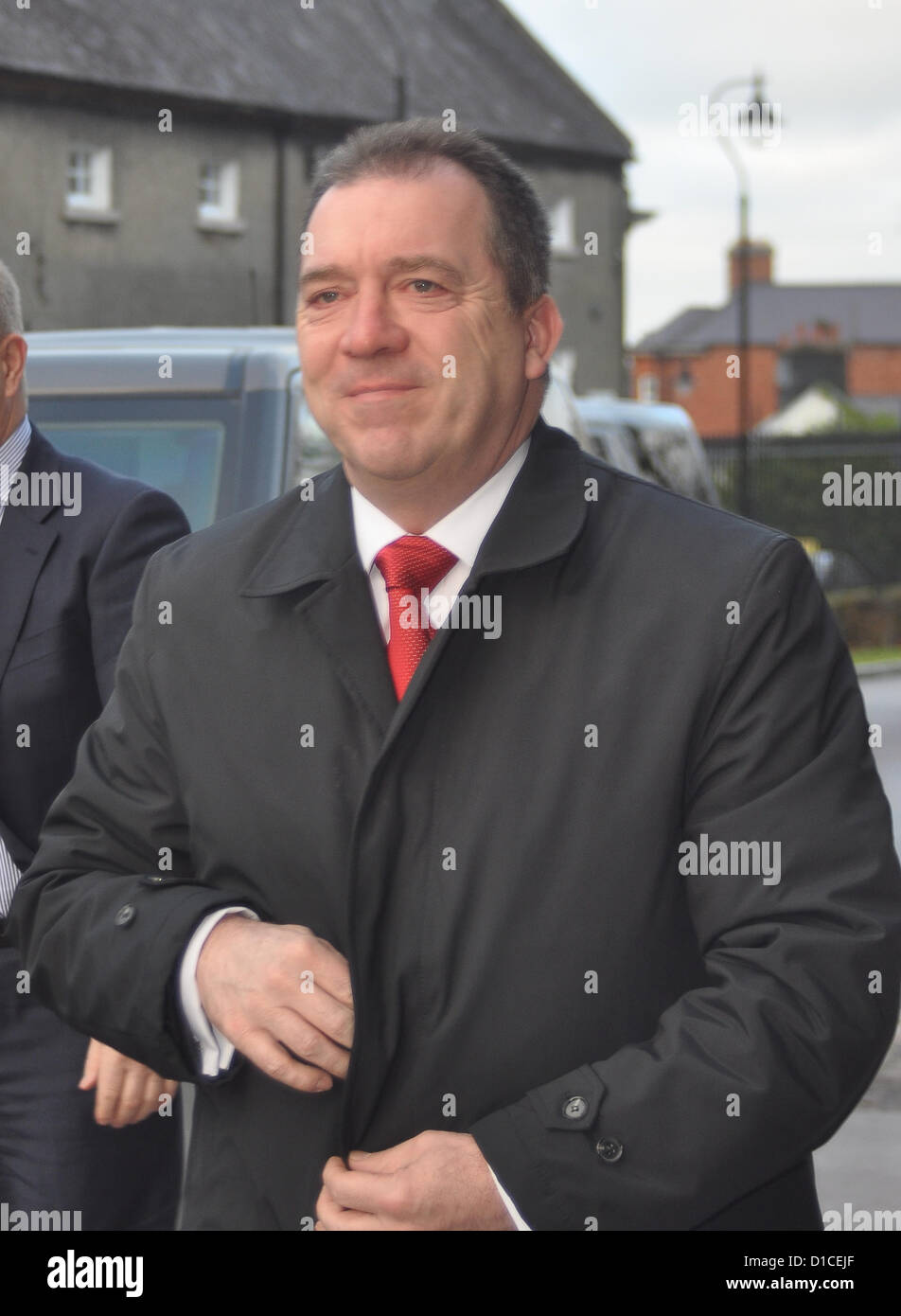 Armagh, Northern Ireland, UK. 15th December 2012. Matt Baggott, PSNI Chief Constable, arrives at the Enthronement of Dr Richard Clarke as Archbishop of Armagh. St Patrick's Cathedral, Armagh, N.Ireland 15 December 2012  CREDIT: LiamMcArdle.com/ Alamy Live News Stock Photo