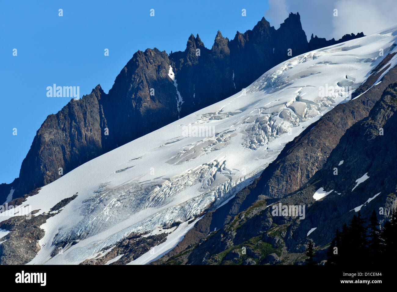 Mountains jagged peaks hi-res stock photography and images - Alamy