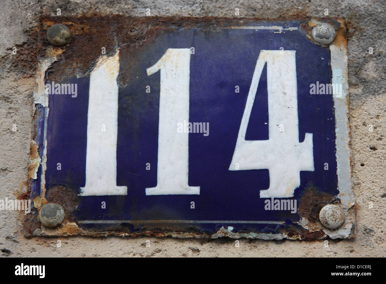 Number 114 hi-res stock photography and images - Alamy