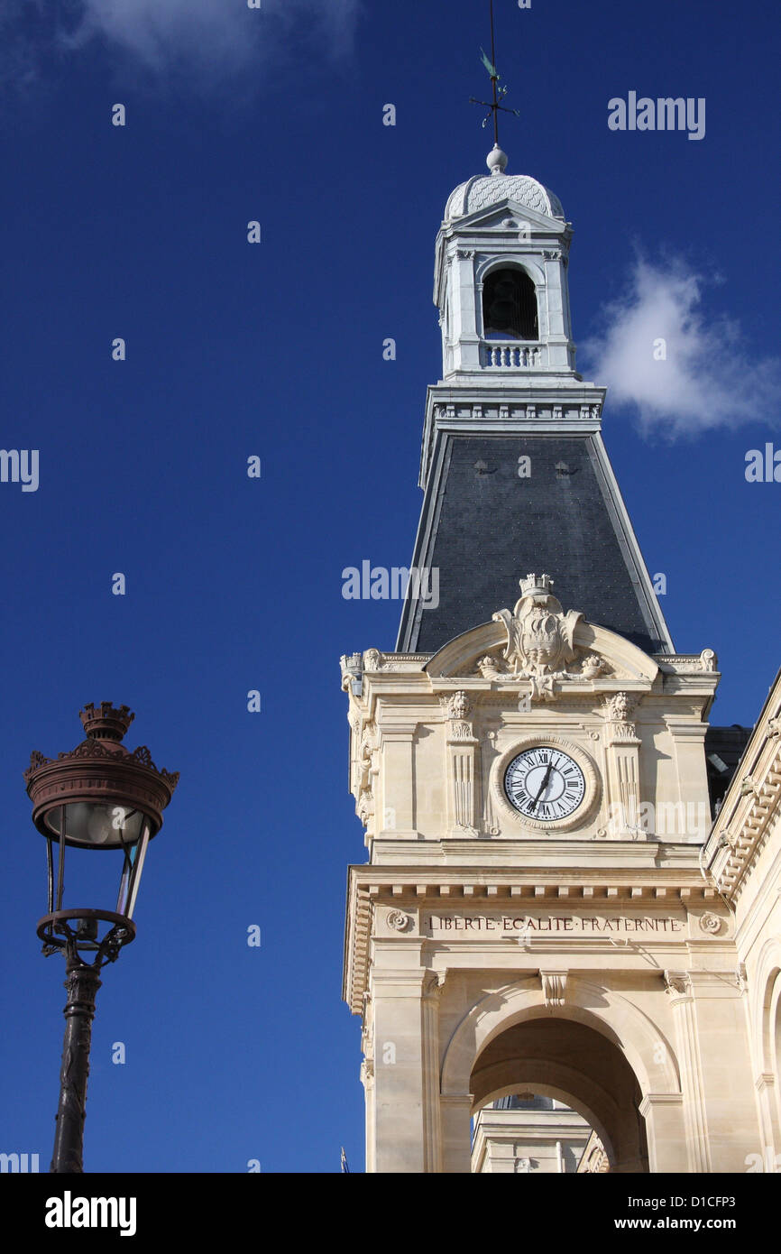 Borough Building in Paris Stock Photo - Alamy