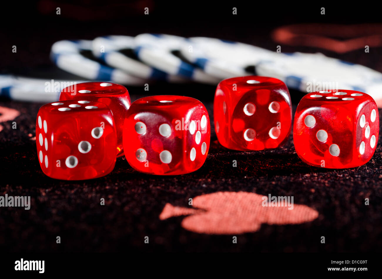 Rolling the dice red and blue hires stock photography and images Alamy