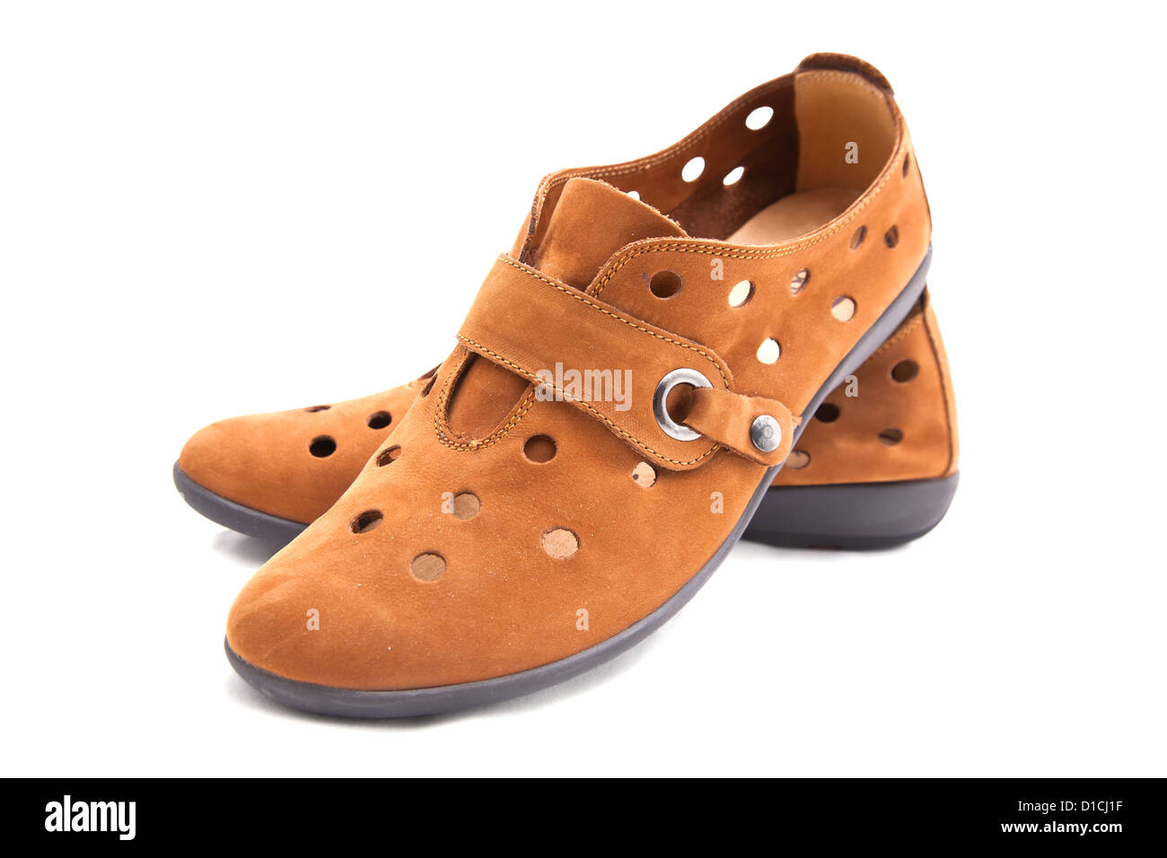nubuck walking shoes