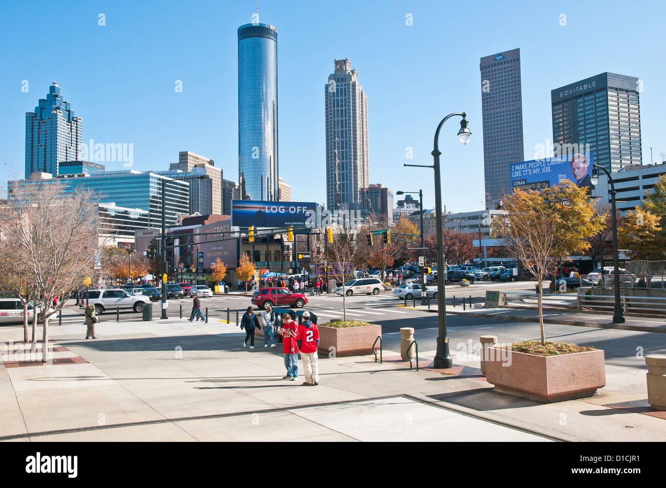 Downtown, Atlanta, Geogria, USA Stock Photo