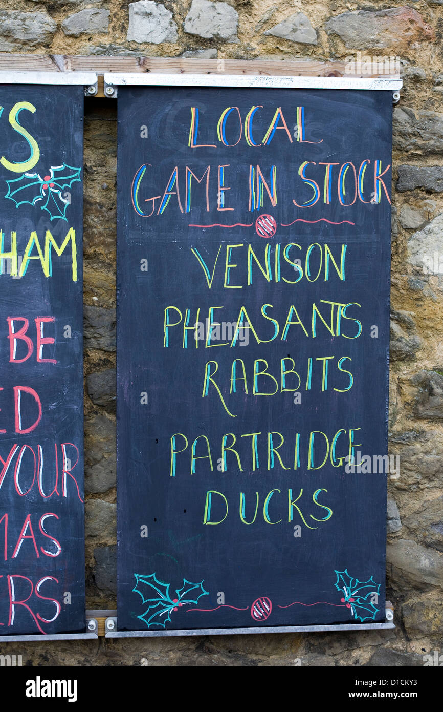 Game meat butchers shop hires stock photography and images Alamy