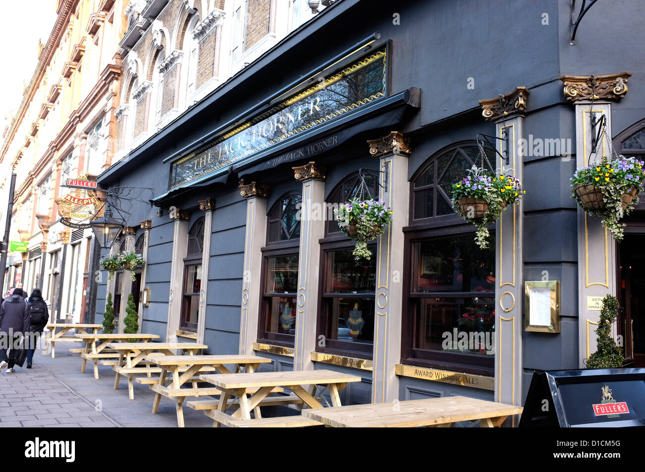 the jack horner pub tottenham court road london wc1 uk 2012 Stock Photo ...