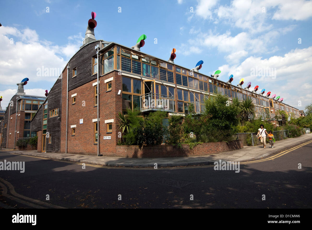 Beddington Zero Energy Development (BedZED) is an environmentally