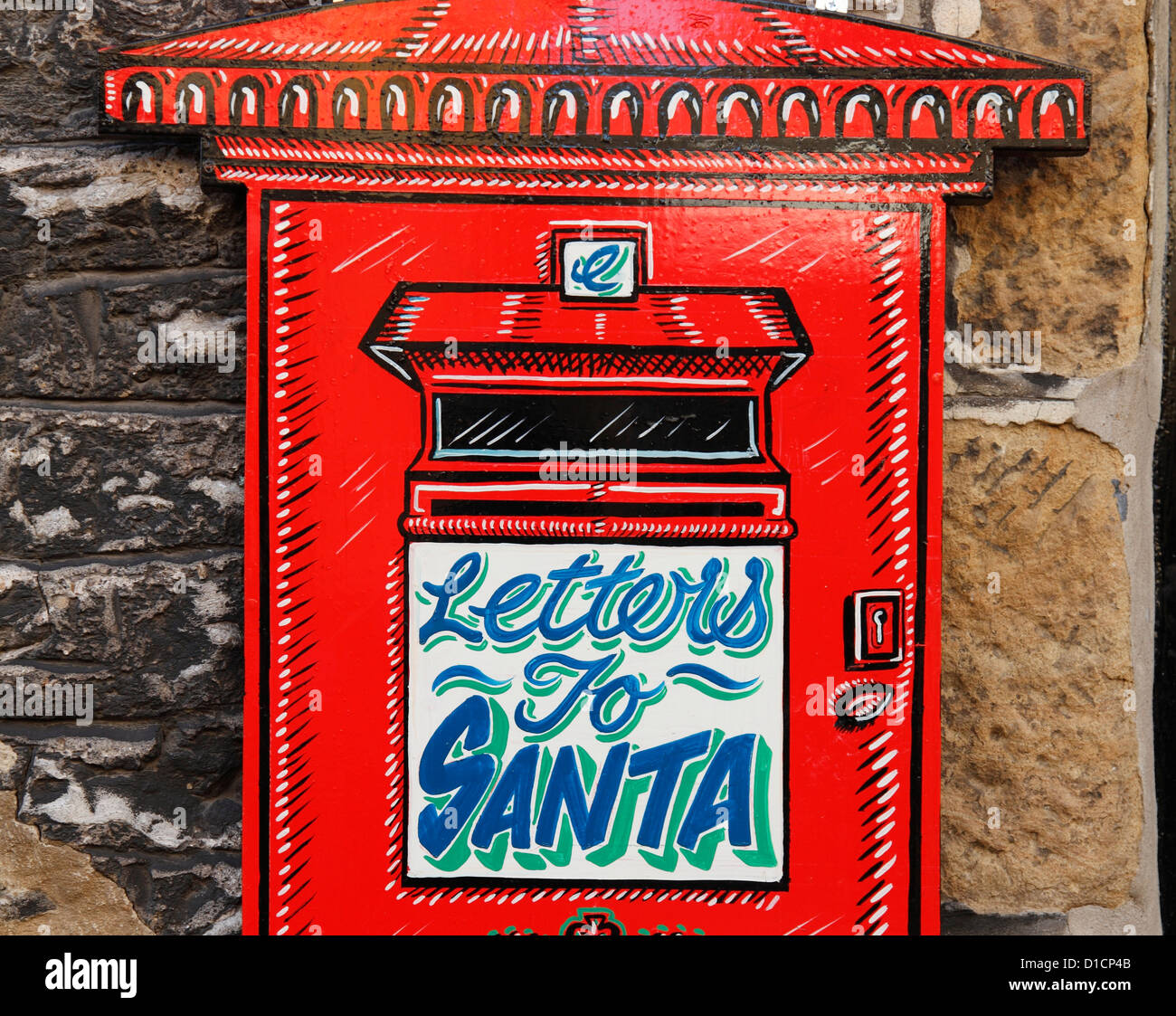 Santa post box hires stock photography and images Alamy