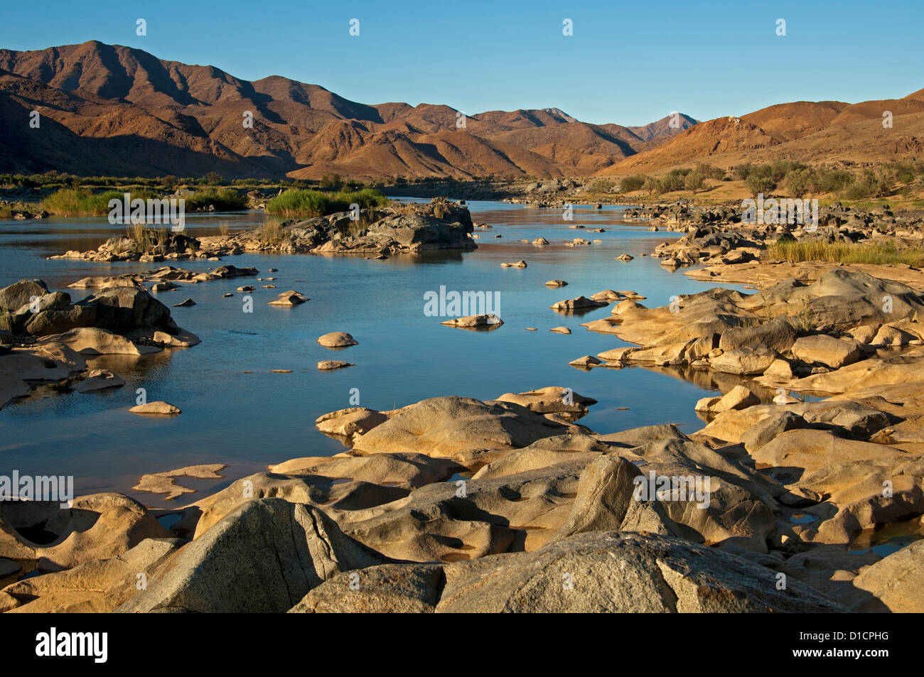 Valley of the Orange River in the Richtersveld Transfrontier National 