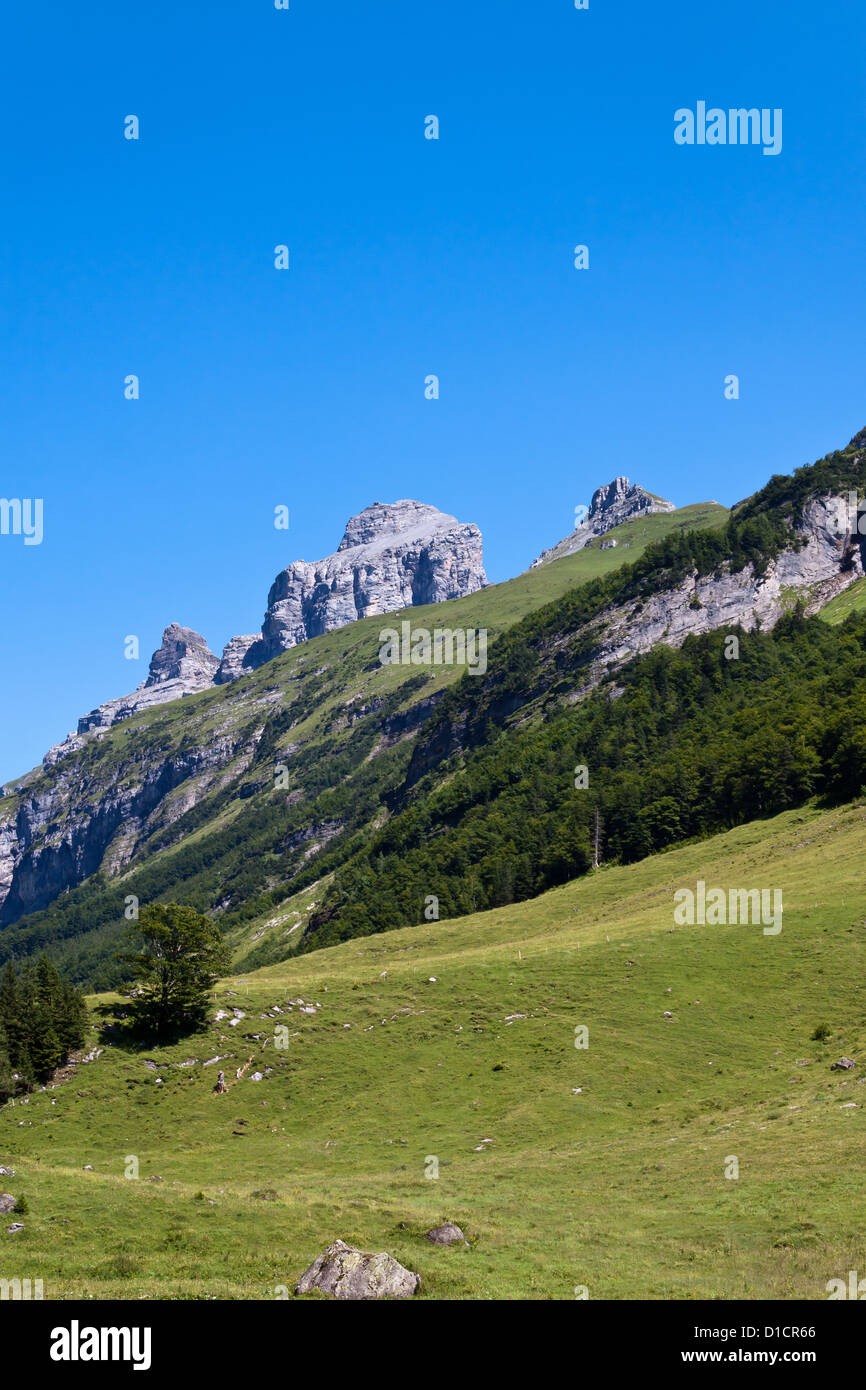 Alpine Landscape in the Suisse Alps, Europe Stock Photo - Alamy