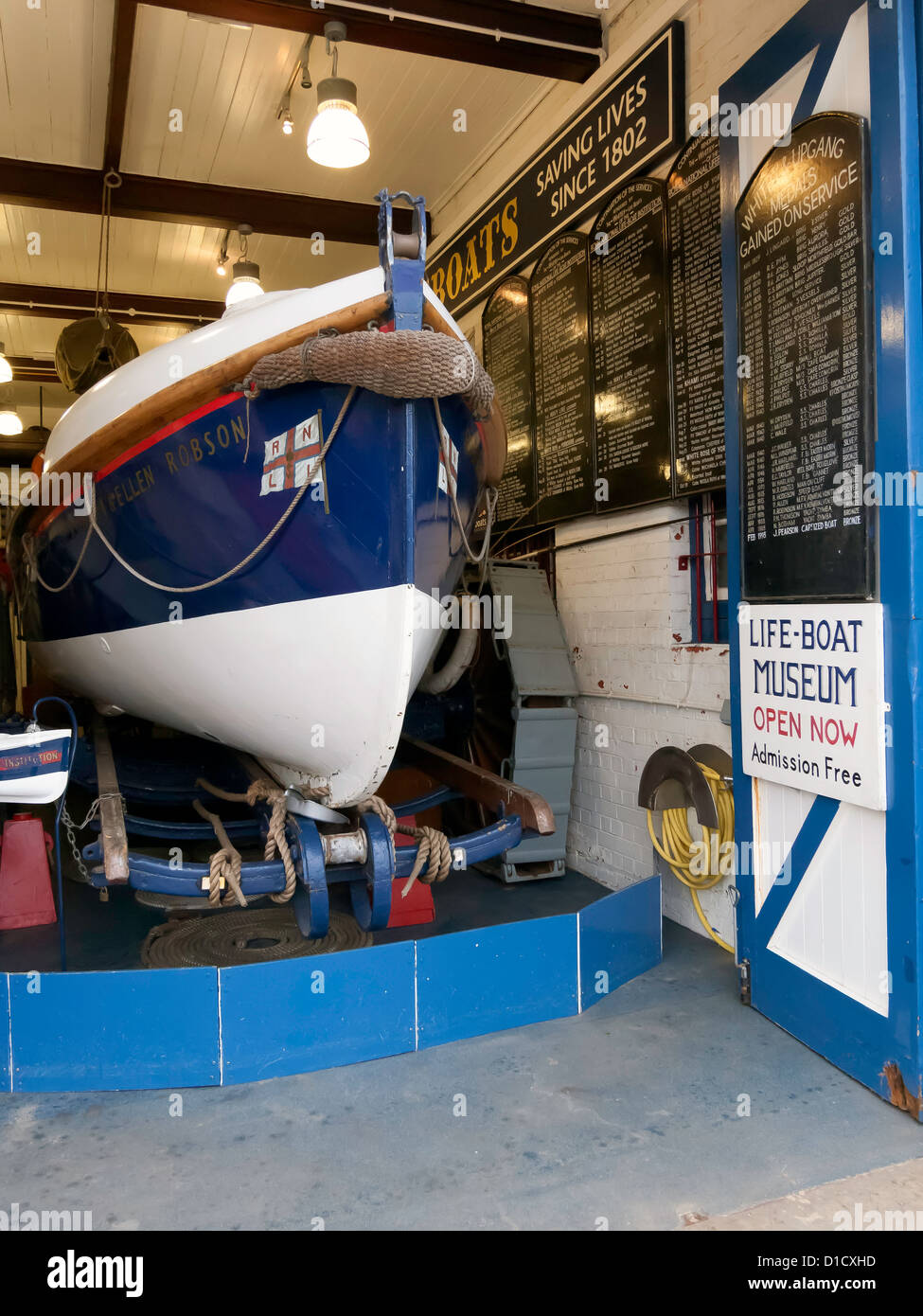 Life Raft Museum Lifeboats lifeboat hi-res stock photography and images - Alamy