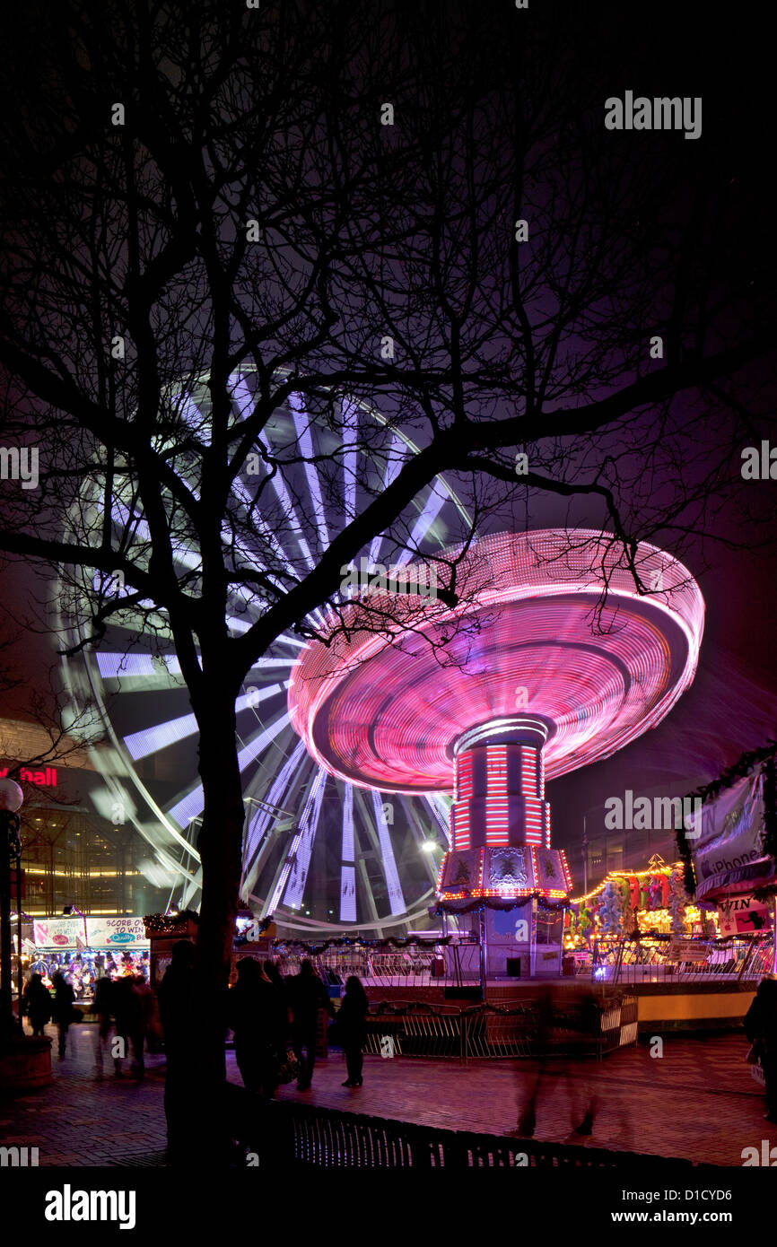 centenary-square-birmingham-night-hi-res-stock-photography-and-images