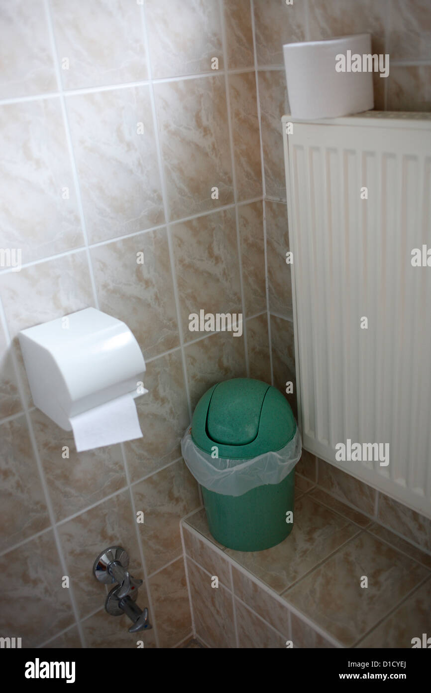 Schalkau, Germany, in a guest bathroom Stock Photo - Alamy