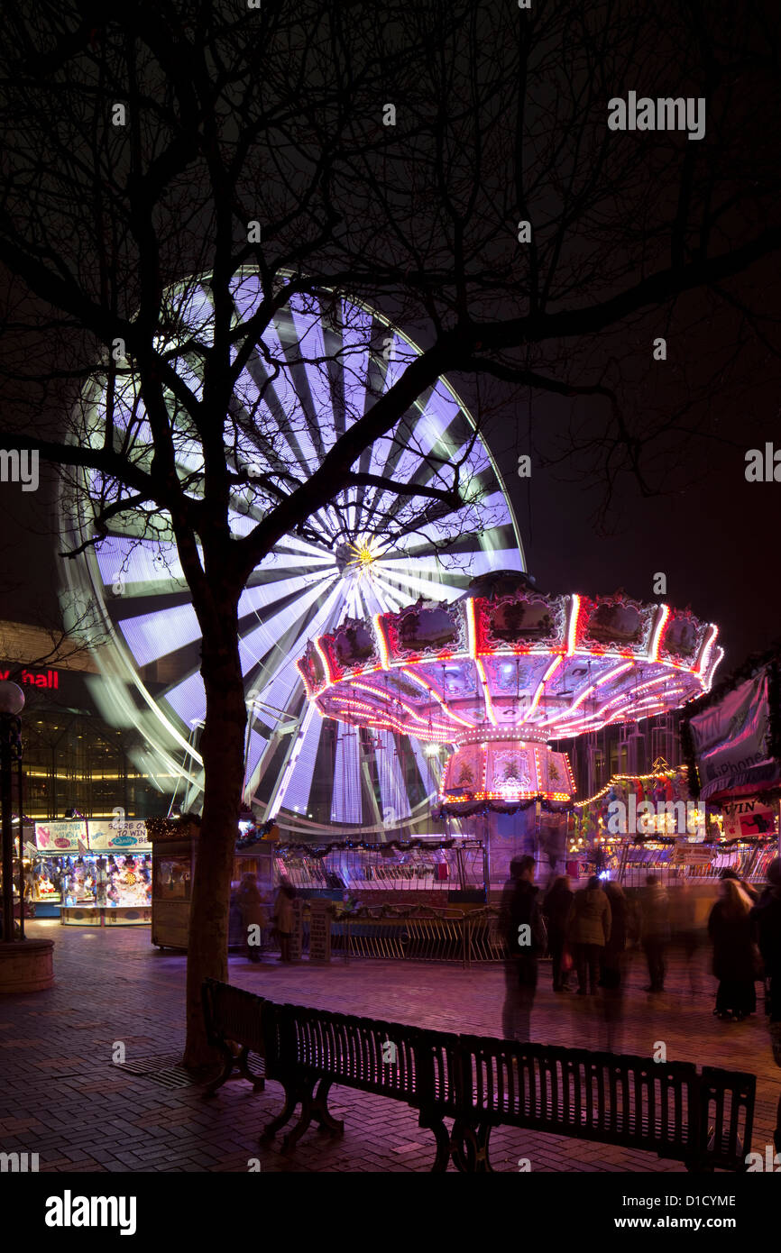 centenary-square-birmingham-night-hi-res-stock-photography-and-images