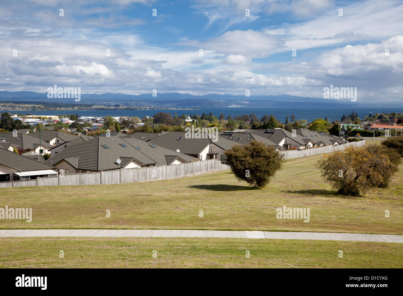 Lake Taupo, north island, New Zealand. Stock Photo