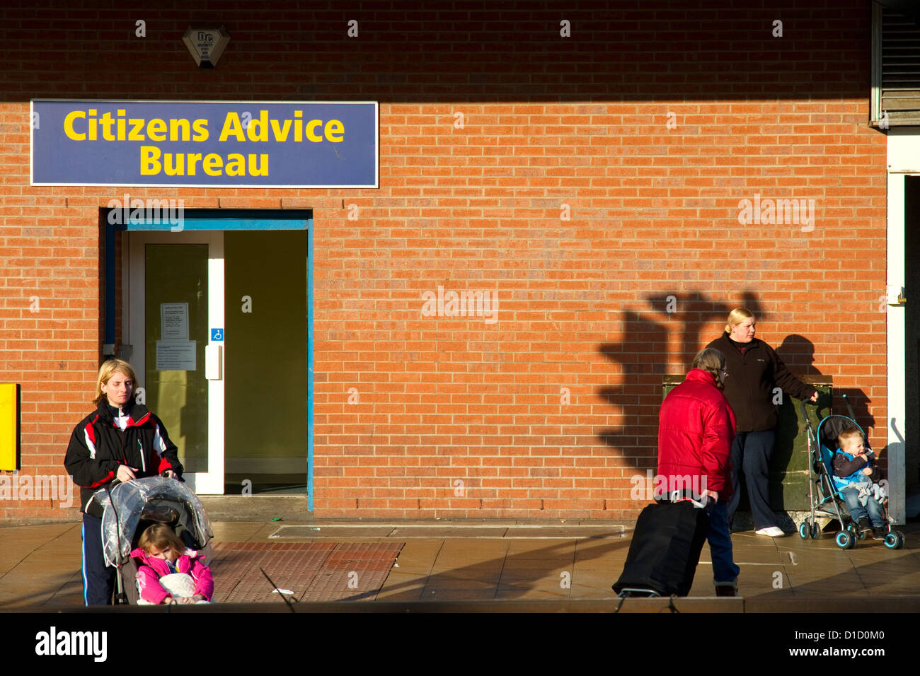 Citizens Advice Bureau, central shopping precinct, Salford, Greater  Manchester, England, UK Stock Photo - Alamy