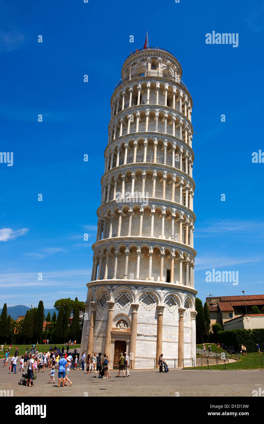 The Leaning Tower Of Pisa, Italy Stock Photo