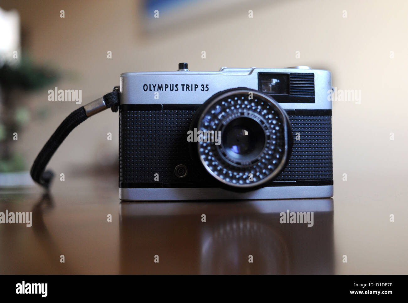 Old Olympus Trip 35 film camera Stock Photo Alamy