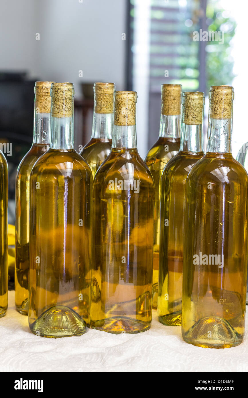 Bucket with wine bottles hires stock photography and images Alamy