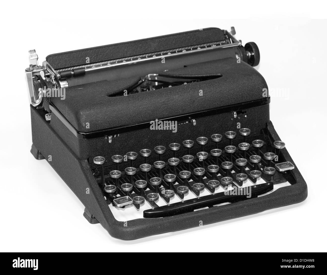 antique typewriter Stock Photo