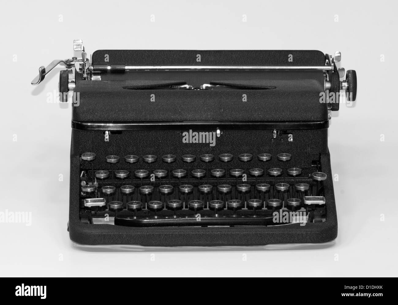 antique typewriter Stock Photo