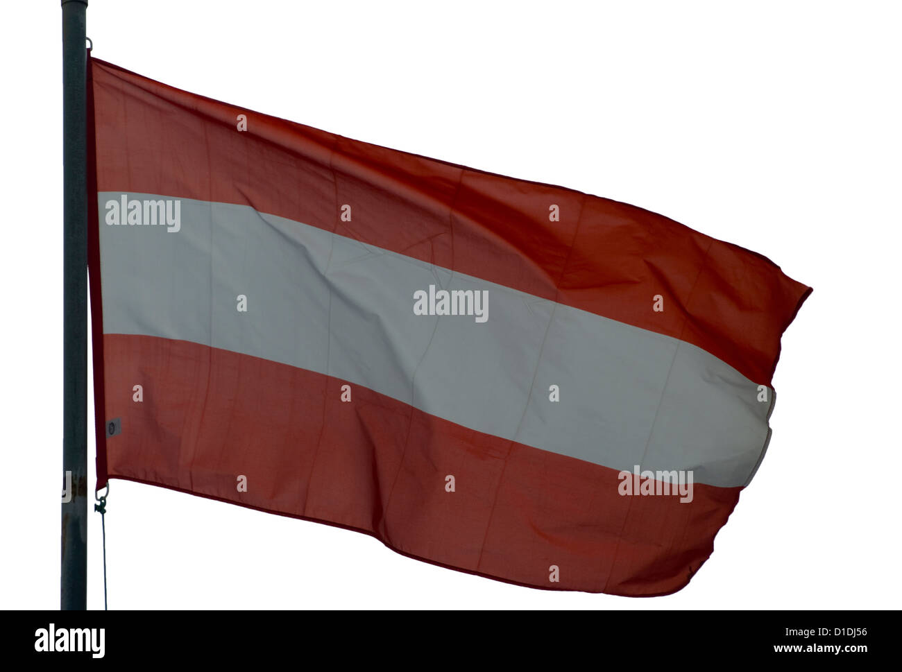 Austrian Flag Stock Photo