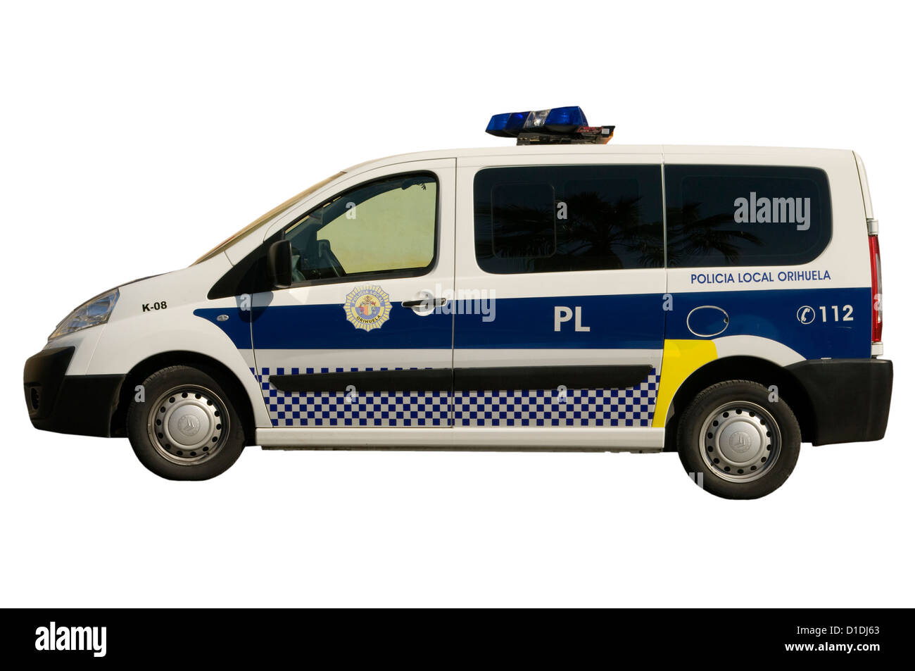 Spanish Policia Local Orihuela Policecar Spain Stock Photo